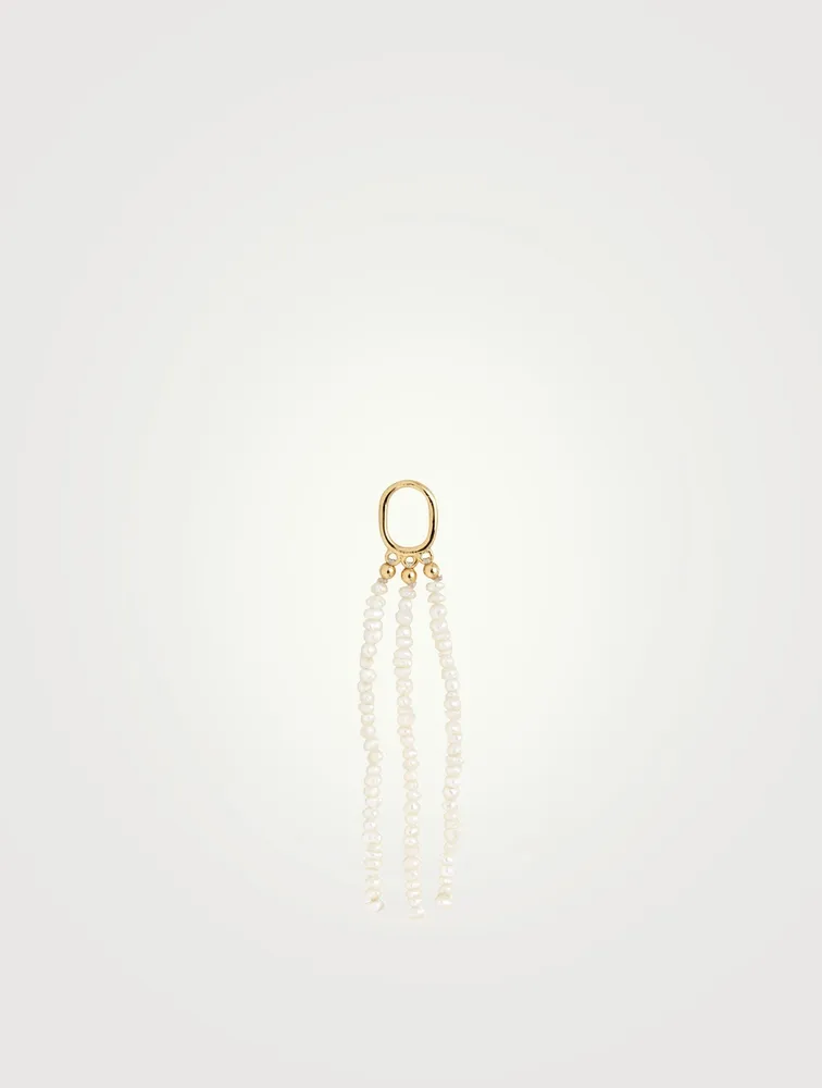 King Pearl Fringe Charm