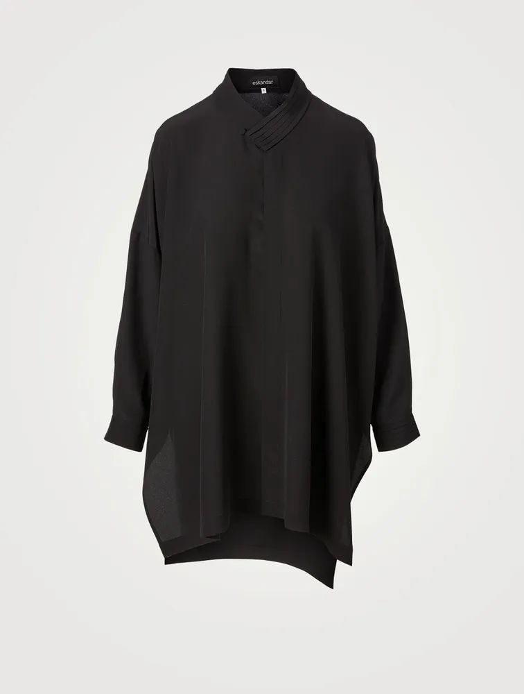 Silk Tunic Blouse