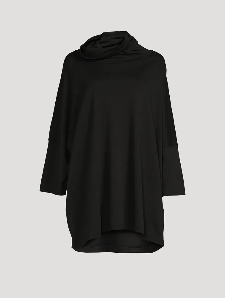 Cotton Turtleneck T-shirt
