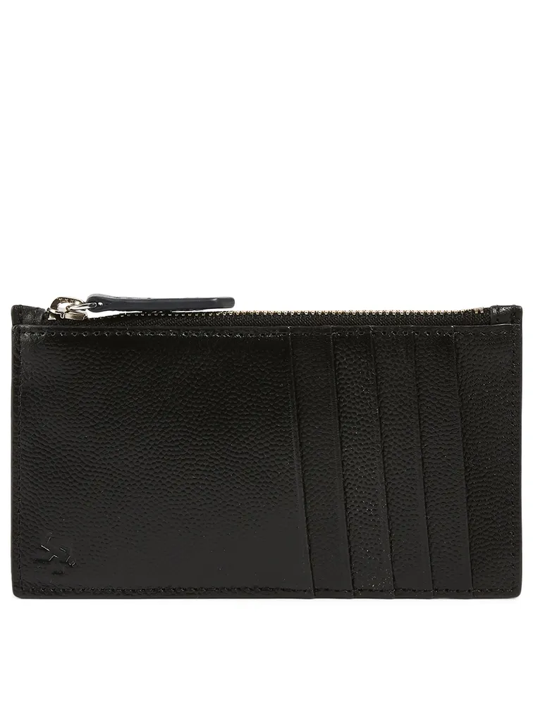 Adana Zipped Leather Cardholder