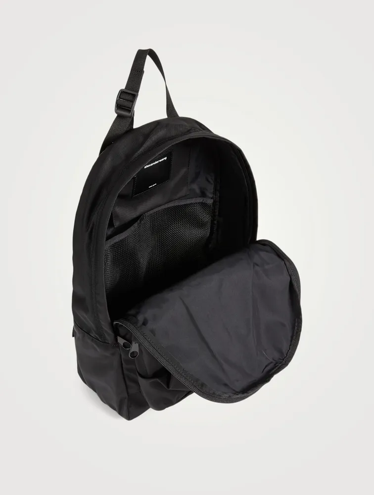 Wangsport Nylon Twill Backpack With Logo