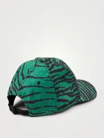 Kenzo x Kansai Yamamoto Logo Cap In Zebra Print