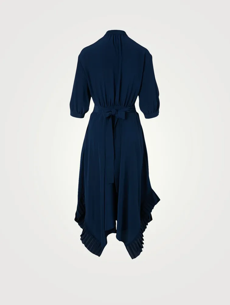 Ophelia Silk Crepe De Chine Dress