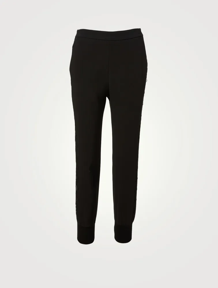 Julia Pants With Lace Stripe