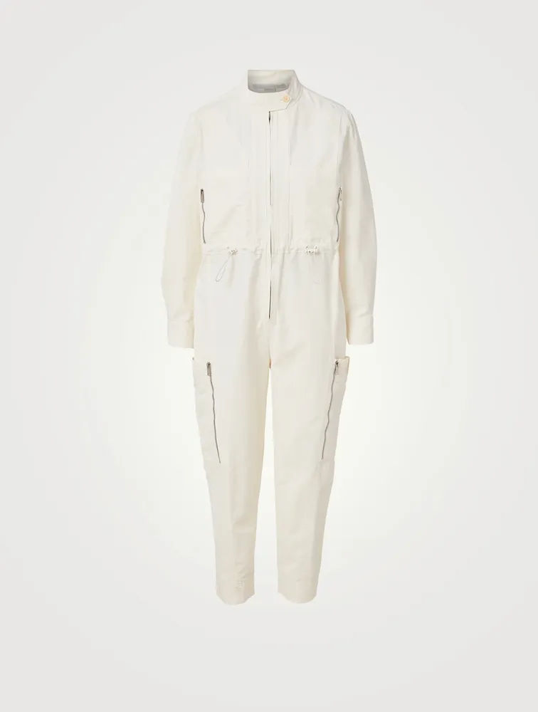 Alessia Compact Cotton Jumpsuit
