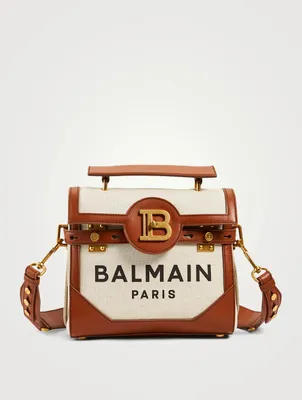 B-Buzz 23 Canvas Top Handle Bag With Logo