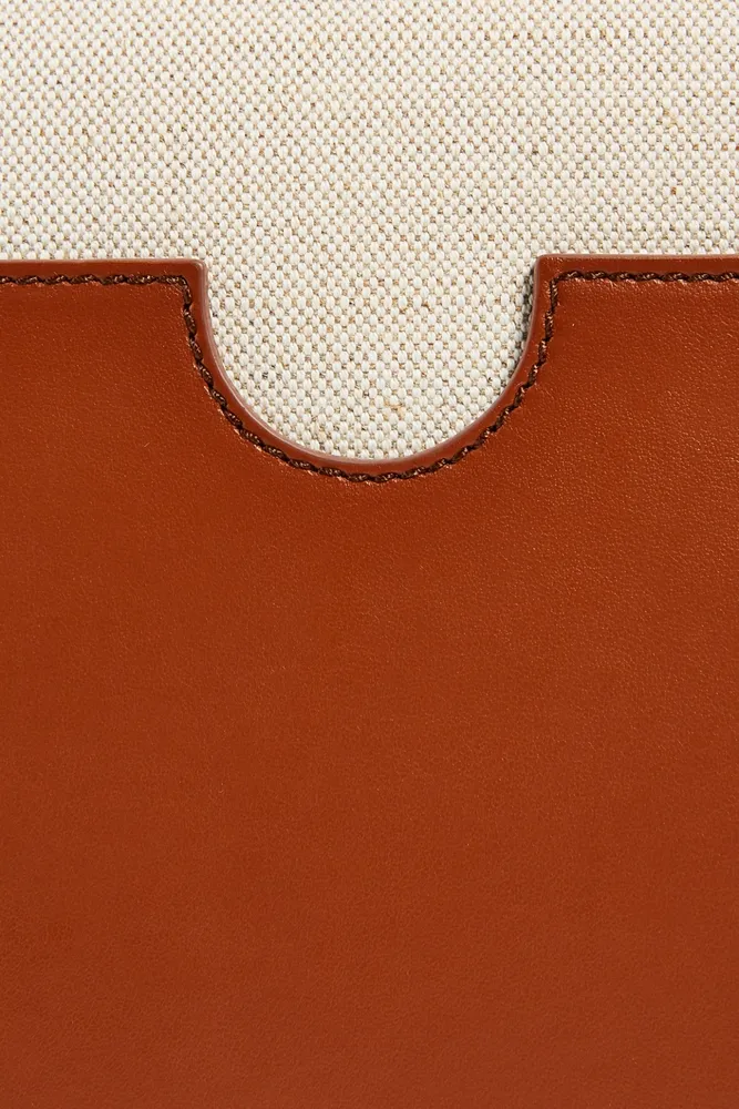 B-Buzz 23 Canvas Top Handle Bag With Logo