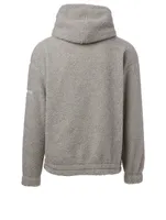 Sherpa Fleece Logo Hoodie