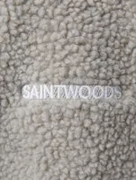 Sherpa Fleece Logo Hoodie