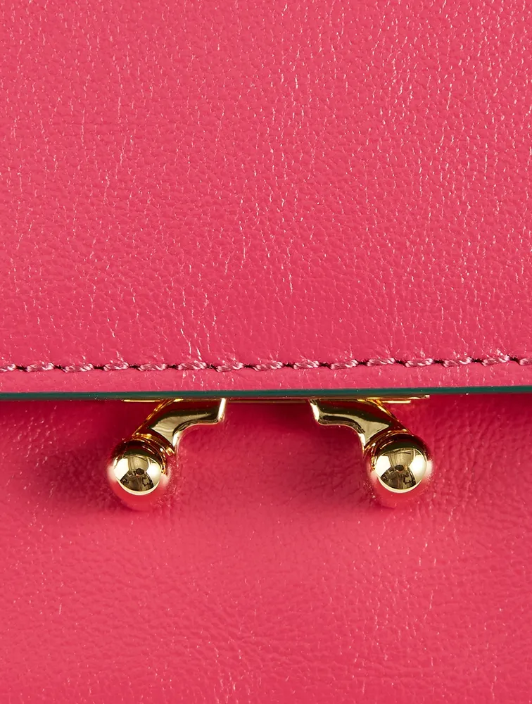 Mini Trunk Soft Leather Bag