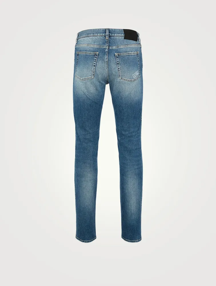 Cotton Stretch Slim-Fit Jeans