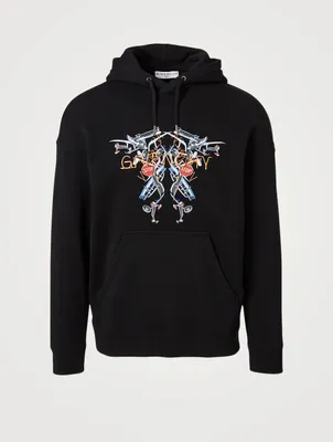 Neon Lights Cotton Hoodie