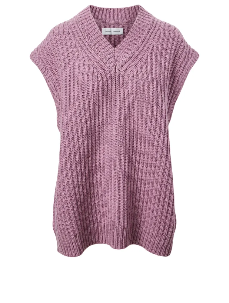 Keiko Wool-Blend Vest