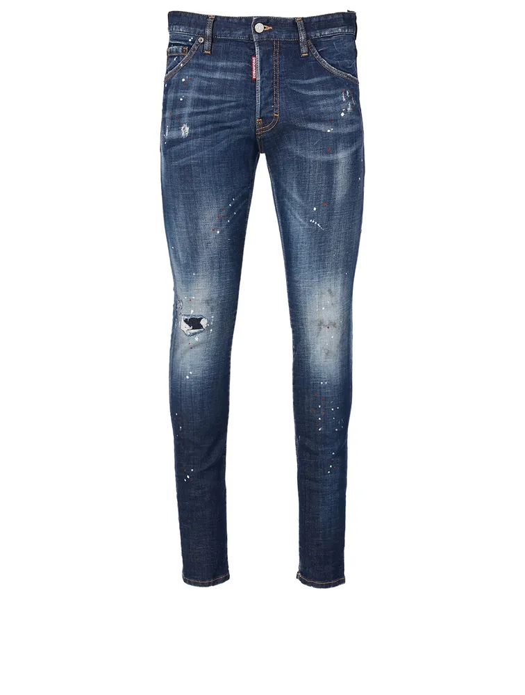 Cool Guy Jeans With Phone Detail