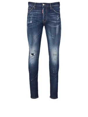 Cool Guy Jeans With Phone Detail