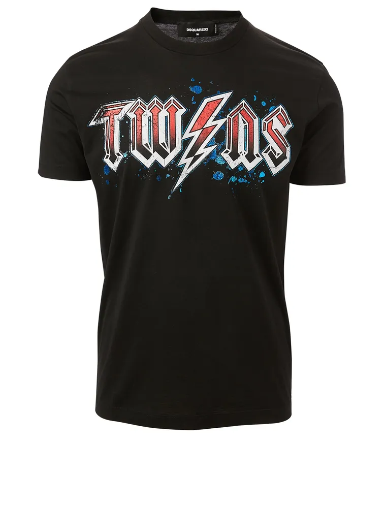 Icon Rock Twins Cotton T-Shirt