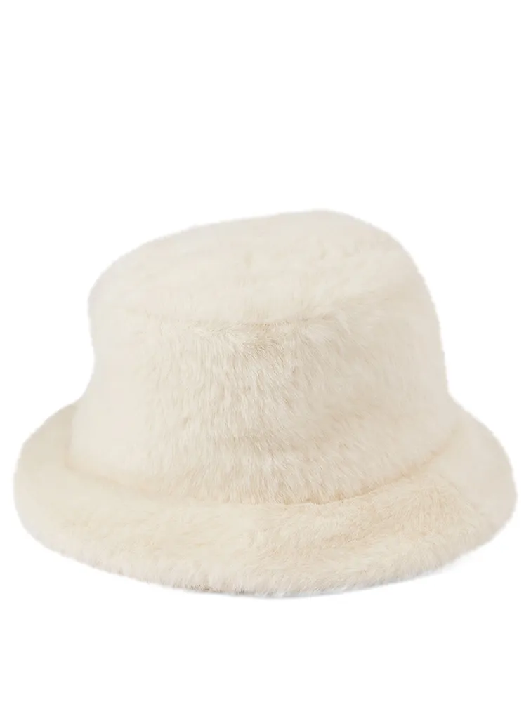 Faux Fur Bucket Hat