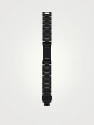 Medium 001 TFT Black DLC Bracelet, 19mm