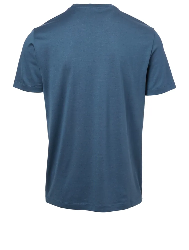 Clean Silk And Cotton T-Shirt