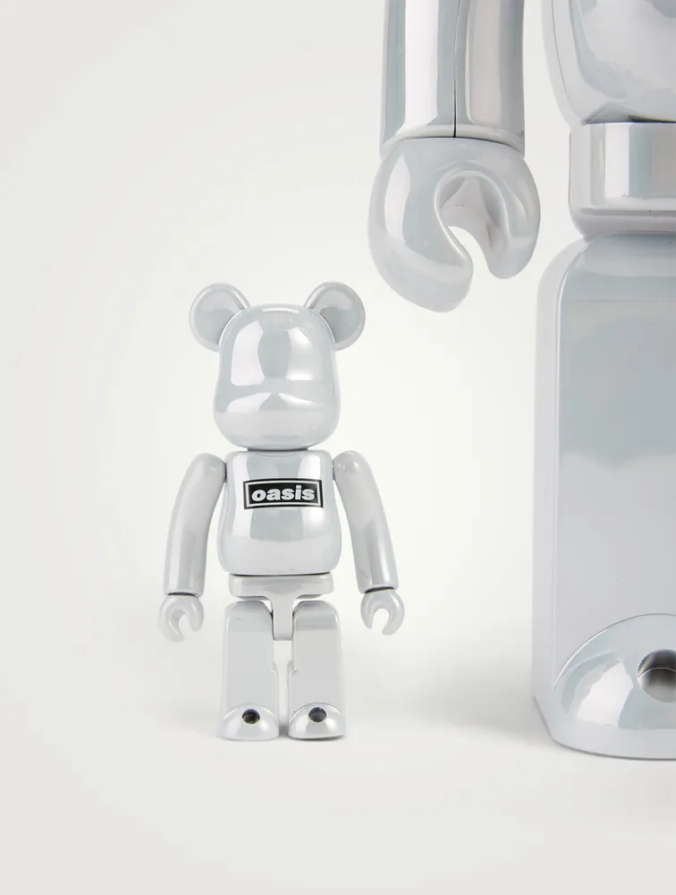 Oasis Chrome 100% & 400% Be@rbrick Set