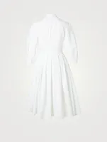 Cotton Midi Shirt Dress