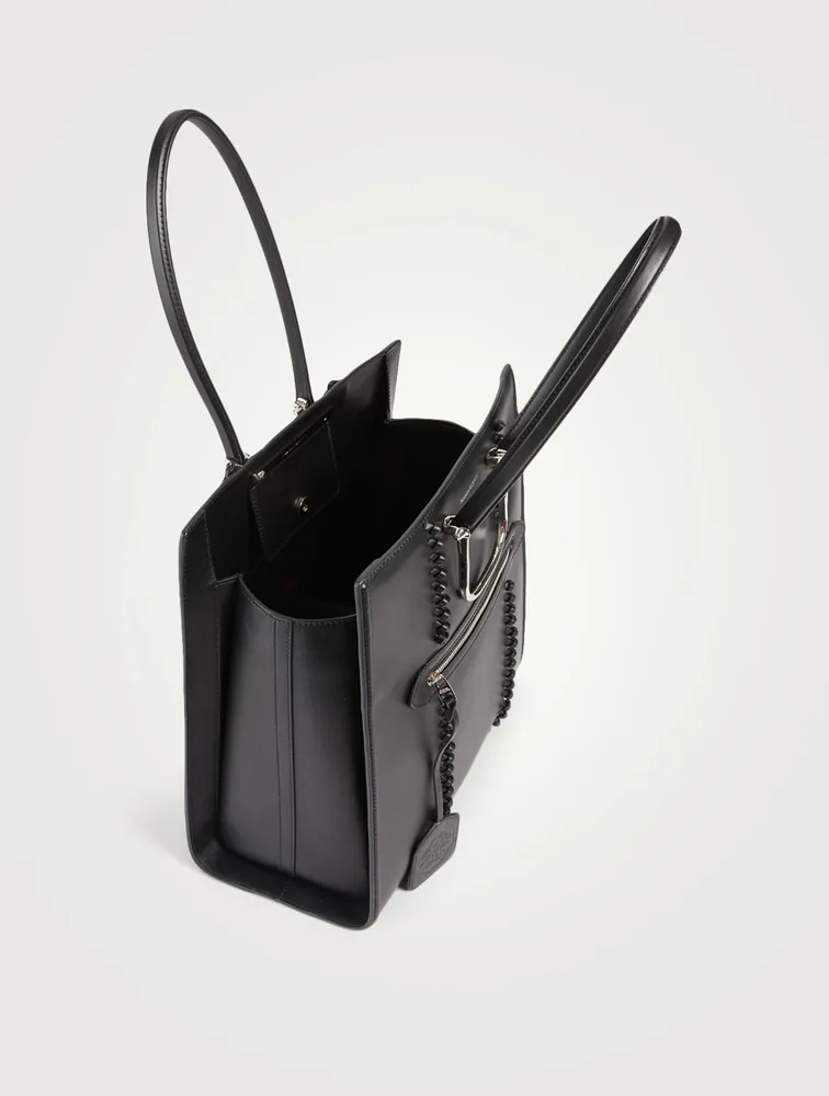 The Tall Story Leather Tote Bag