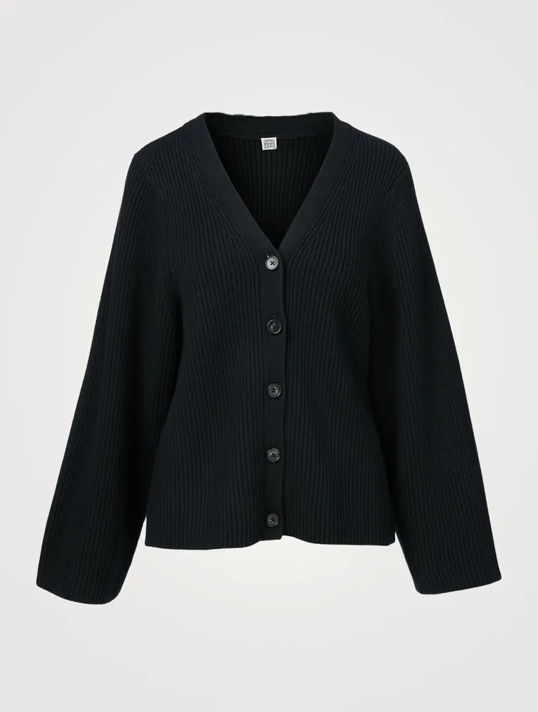 Lambswool Knit Cardigan