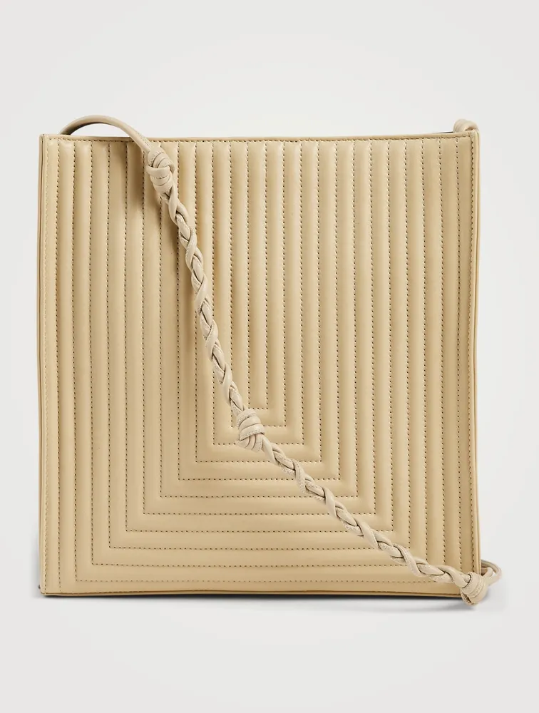 Medium Tangle Quilted Leather Crossbody Bag