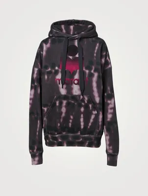 Mansel Oversized Hoodie Tie Dye Print