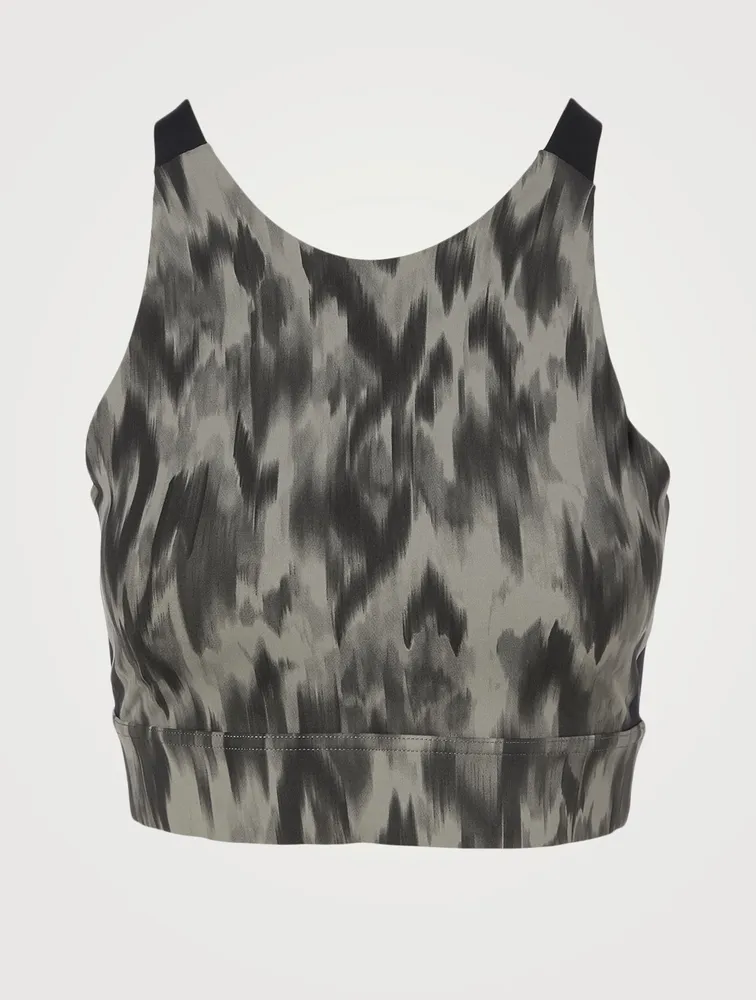 Sherman Sports Bra Watercolour Aztek Animal Print