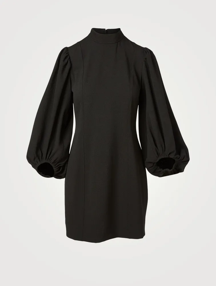 Heavy Crepe Mini Dress