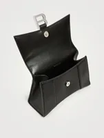 XS Hourglass Leather Top Handle Bag