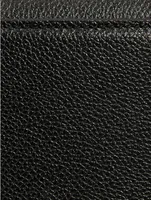 XS Hourglass Leather Top Handle Bag