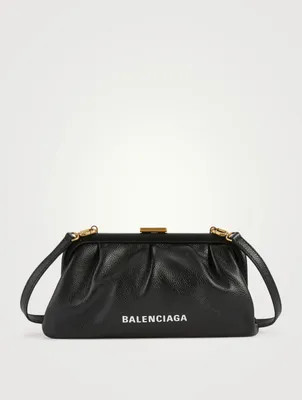 XS Cloud Leather Clutch Bag