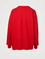 Iris Organic Cotton Crewneck Sweatshirt
