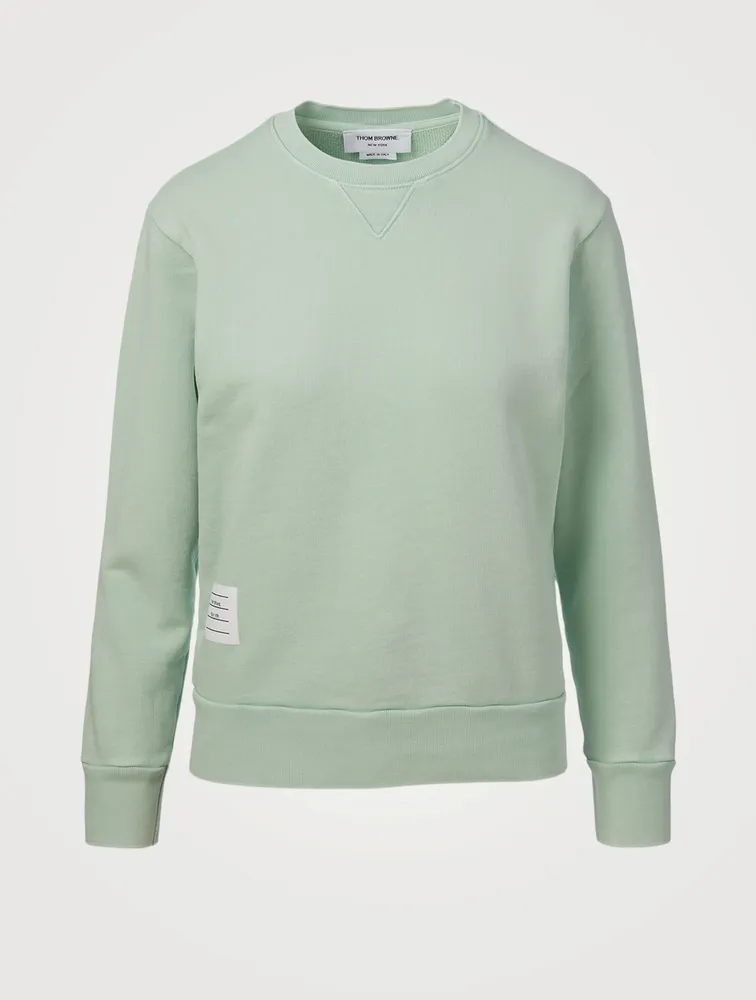 Cotton Crewneck Sweatshirt