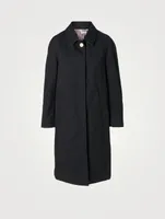 Waterproof Cotton Twill Overcoat