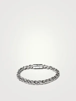 Sterling Silver Double Link Bracelet