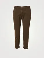 Caden Cotton Stretch Tailored Pants