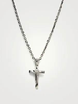 Sterling Silver Cross Pendant Necklace