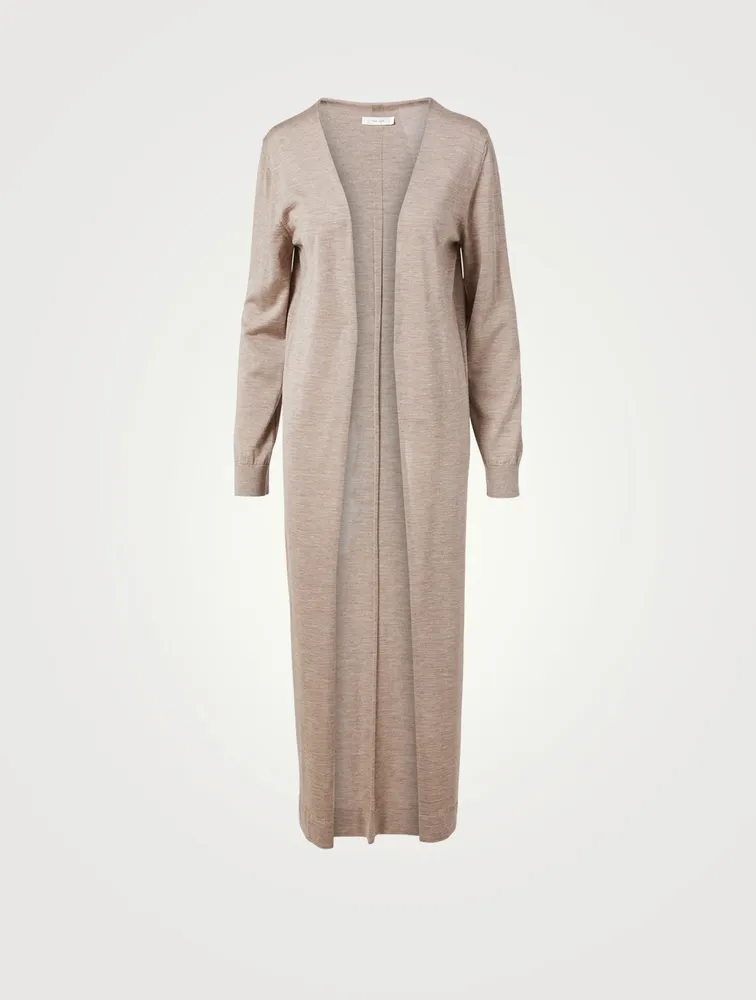 Bayo Cashmere And Silk Long Cardigan