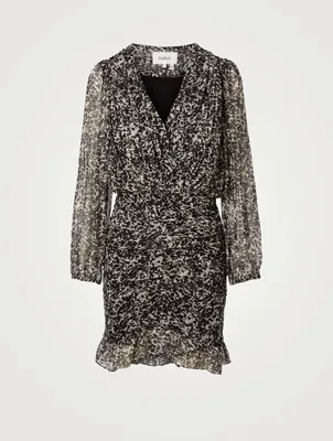 Ezra Printed Mini Dress