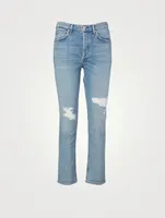 Charlotte High-Waisted Straight Jeans