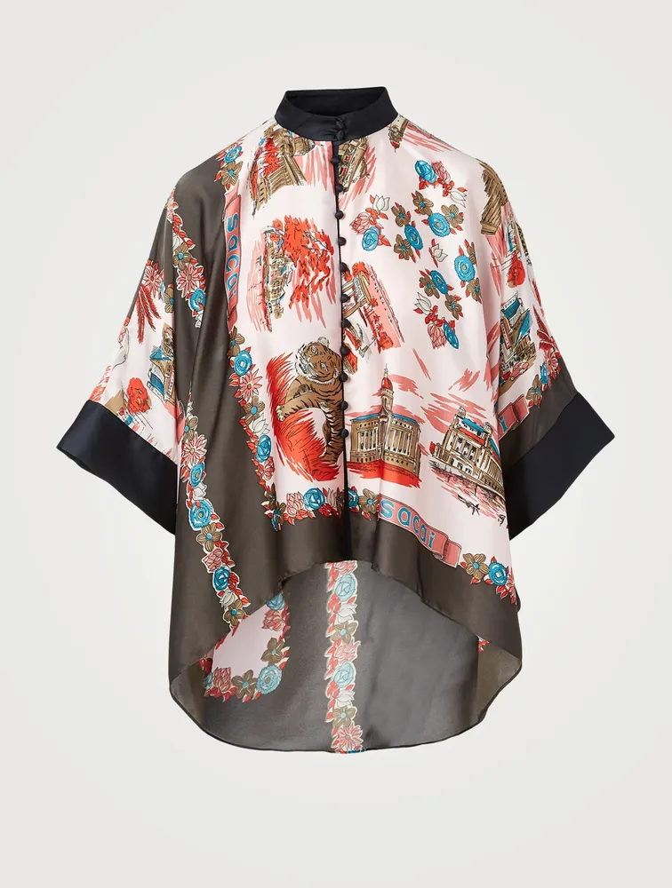 Mix Shirt Archive Print