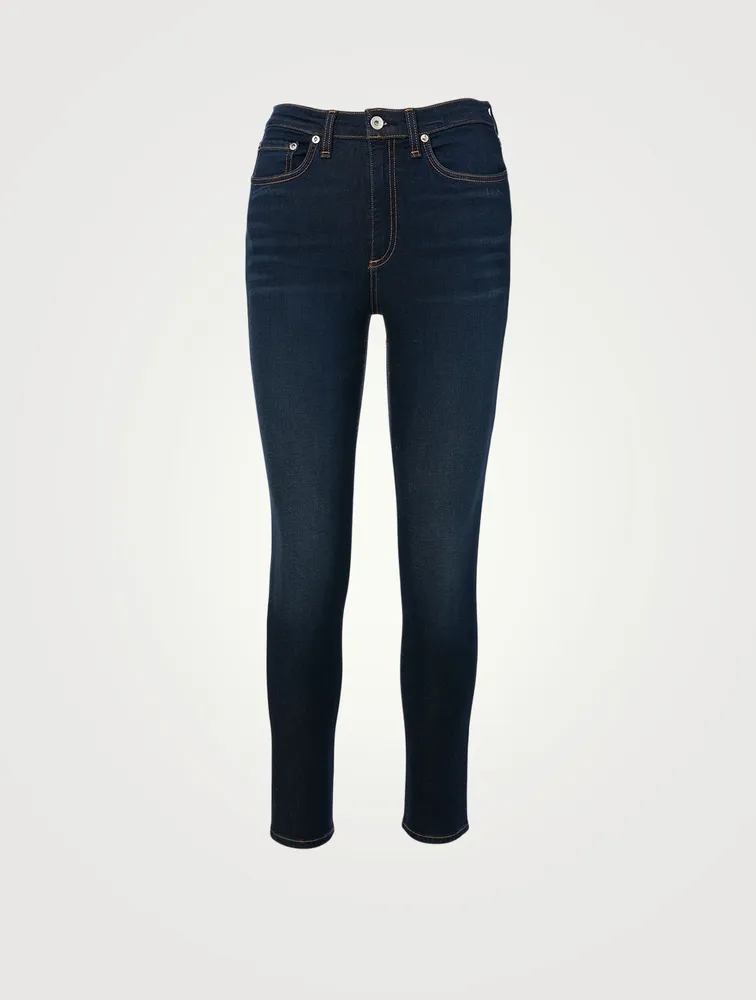 Nina High-Waisted Ankle Jeans