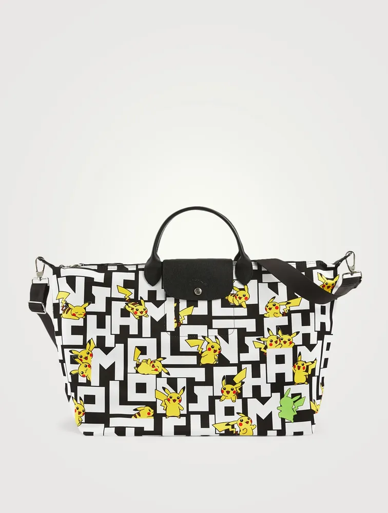 Large Longchamp x Pokémon Travel Bag