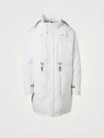 Polyester Twill Tech Down-Filled Parka