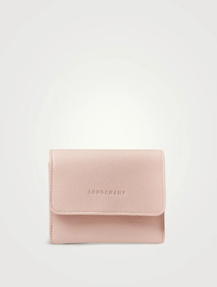 Le Foulonné Leather Compact Trifold Wallet