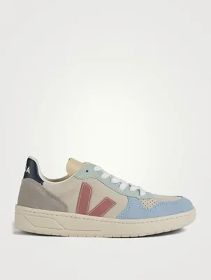 V-10 Suede Sneakers