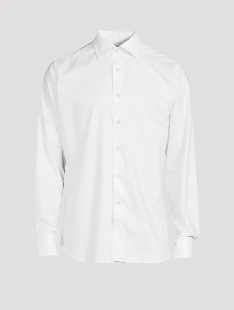 Cotton Shirt Grid Print